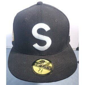 Supreme Multi S Logo New Era 59Fifty Fitted Hat - Black 7 3/8  NEW